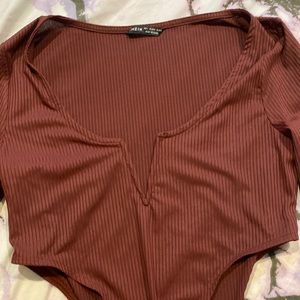 Shein high cut bodysuit